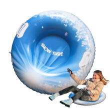 Snow Slide for Children, Inflatable Winter Sledge, 80 cm, Toy, Outdoor Use, For Girls Teens Adults Family