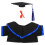 Set Da Laurea Con Cappello E Toga Per 9