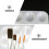 9St Bouwmodel Verf- En Spuittool Set Met Duurzame Borstels 8