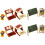 2 Set Mini Scrivania Per Con Lavagna E 1