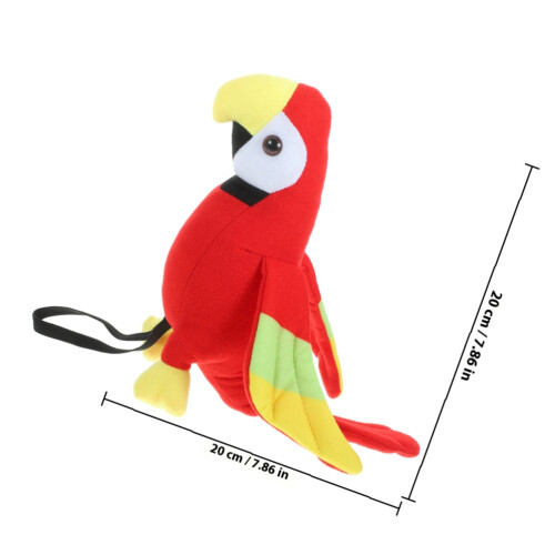 Set Accessorio Costume Pirata Con Pappagallo Peluche Da Spalla 1