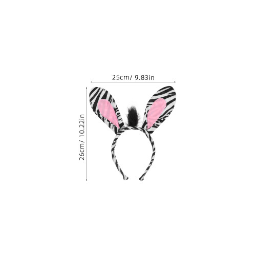 Set Per Costumi Bambino A Tema Zebra Per Halloween E Feste 1