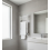 (300mm) Belfast White Dry Electric Towel Rails 2