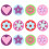 12 In 2 Set Stencil Per Graffiti Strumento Tondo Bambini 4