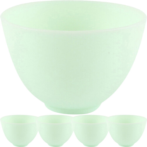 5 Pezzi Ciotola In Silicone Per Maschere Facciali 1
