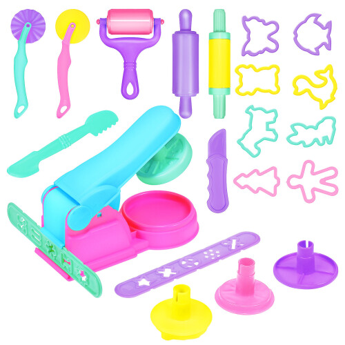 22 Piezas Kit Herramientas Plástico Animales Cortadores 1