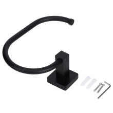 Handdoekhouder van SUS304 roestvrij staal, ruimtebesparende handdoekhanger voor wandmontage, modern decoratief badkameraccessoire, roestvrij