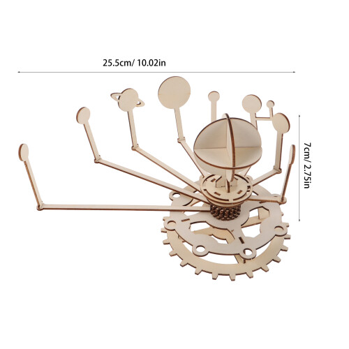 2 Ensembles Kit Bricolage Bois Enfants Jouet Éducatif Stem 2