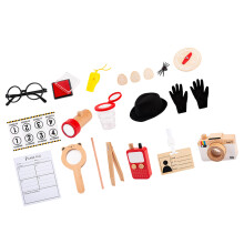 Ensemble Kit Outil Jouet Imitation Detective Pour Enfants