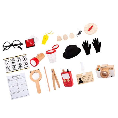 Ensemble Kit Outil Jouet Imitation Detective Pour Enfants