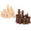 Set Pièces Échecs En Bois Taille Internationale 10