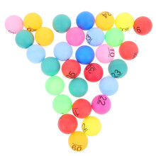 30 Pièces Boules De Plastique Creuses Colorées Pour Jeux Et