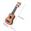 Miniature Ukulélé Jouet En Plastique Instrument De 2