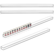 4 Pièces Mini Supports De Mahjong En De U Portable