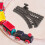 2Pcs Replacement Train Track For Kids Plastic Flexible Railroad 4