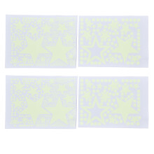 Star Stickers For Childrens Room Decor, Glow In The Dark Decals In Exquisite Appearance Add Warm And Romantic Atmosphere To Any Space, 2 Set Pvc Mater