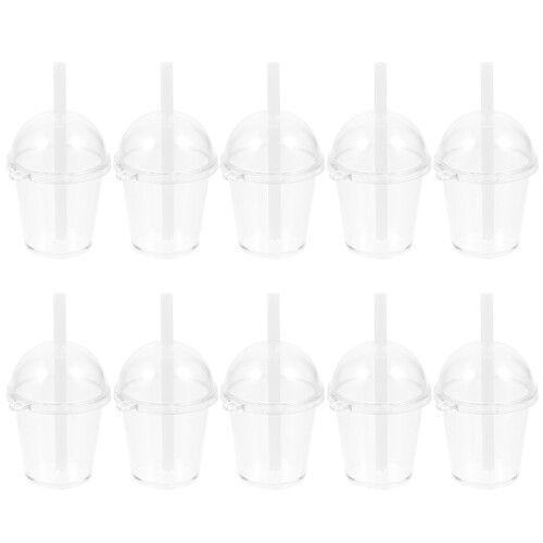 10 Unidades Mini Vasos Para Bebidas Accesorios Para Casa De Muñecas