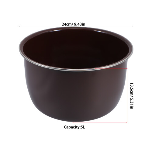 Cuiseur À 5 L Antiadhésif Cuve En Alliage D'aluminium 1
