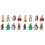 16 Pcs Christmas Style Wind-Up Iron Clockwork Toys 2