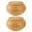2 Pièces Ensemble De Rangement En Bois Pour Et Jeu De Go 1