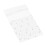 300Pcs White Half Transparent Biscuit Candy Baking Gift Bags 1