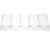 Transparent Poker Chip Holder Tray Large Capacity Box 6