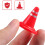 24Pcs Mini Traffic Cones For Miniature Scene Accessories 4
