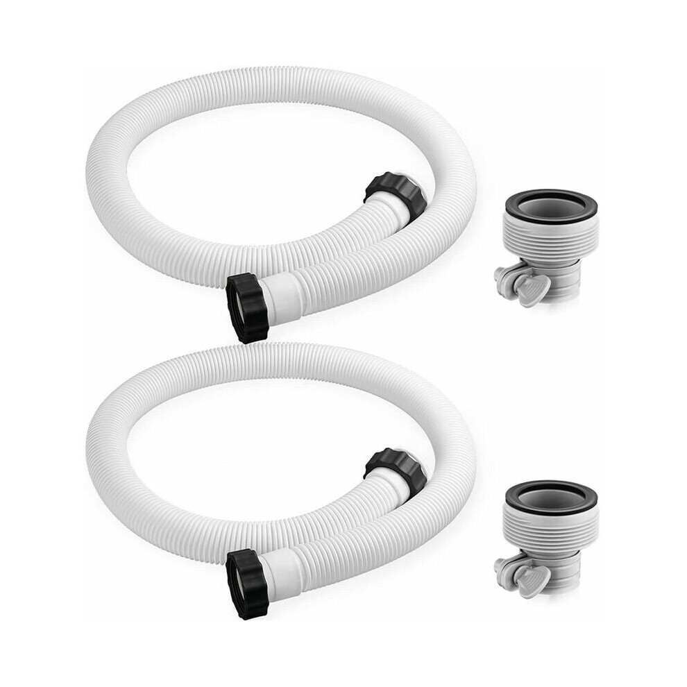 Clamp Style Hoses Adapter For Filter Pumps, Replacement Hose Adapter With Threaded Connection Compatibility For Salt Systems And Pool Sets, High Quali 9061222275912