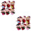 12 Pcs Christmas Finger Puppet Doll Set Interactive Toy 6