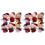 12 Pcs Christmas Finger Puppet Doll Set Interactive Toy 2