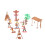 Lot De Figurines Humaines Pour Simulation De Primitive 11