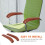 One Pair Wooden Office Chair Armrest Replacements 8