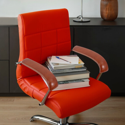 One Pair Wooden Office Chair Armrest Replacements 2