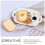 De Miniatura Huevo Pan Café Para Casa 8