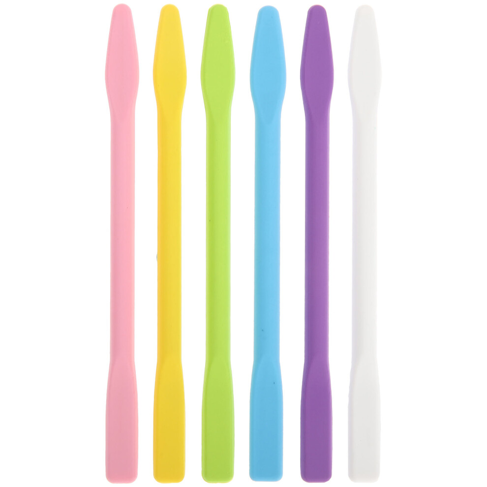 Iplusmile 6Pcs Silicone Facial Mask Stirring Rods Mixing Diy Tools