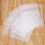 300Pcs White Half Transparent Biscuit Candy Baking Gift Bags 11