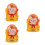 3Pcs Miniature Monkey King Resin Figurine For Desktop Decoration 4