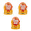 3Pcs Miniature Monkey King Resin Figurine For Desktop Decoration 7