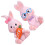 8 Pcs Miniature Fake Rabbit Figurine Cake Decoration 1