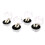 4 Boxes Teeth Dentures Fangs False Teeth For Halloween Costume Party 1