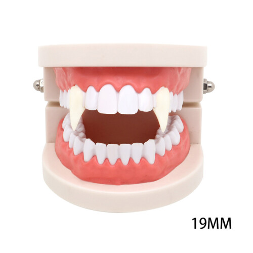 4 Boxes Teeth Dentures Fangs False Teeth For Halloween Costume Party 1