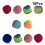 10Pcs Creative Children Stick Target Suction Cup Ball Toy 1