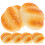 6Pcs Pu Roll Bread Model Simulation Toy Photo Prop 10