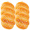 6Pcs Pu Roll Bread Model Simulation Toy Photo Prop 6