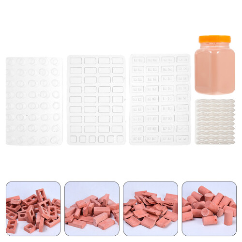 One Set Diy Sand Table Brick Landscape Building Kit 2