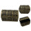 Accessoires Boîte Rangement Plastique Or 11