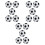 15Pcs Foosball Table Balls Replacement Accessories 5