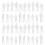 50Pcs Uncolored Miniature People Model For Sand Table Landscape 10