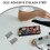 Two Boxes Of Self Adhesive Waterproof Eyelash Glue Strips Black 8
