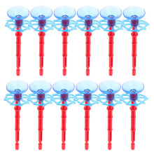 12 Unidades Flechas Repuesto Con Ventosa Para Spider Web Launcher